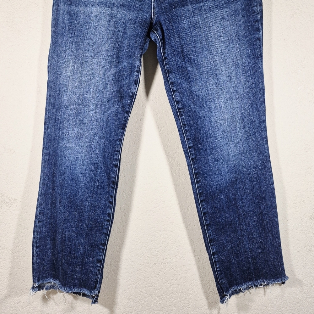 Kut From The Kloth Women's Cropped Blue Jeans - Picture 4 of 10